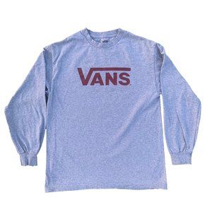 Vans Crew Neck Long Sleeves Graphic T-Shirt 